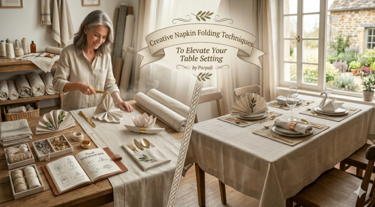 Creative Napkin Folding Techniques to Elevate Your Table Setting